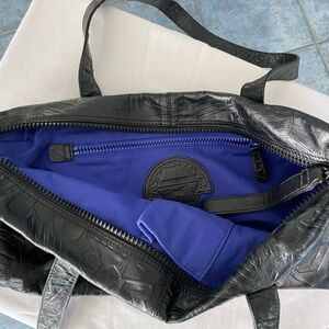 Black Patterned Vintage Diesel Bag